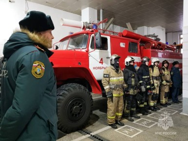 Ставьте свои нашим юным спасателям из Ноябрьска