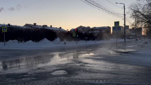 Коммунальная авария в Салехарде