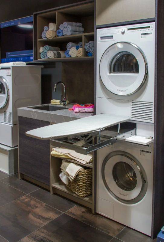 Умное решение для вашего дома: как правильно установить сушильную машину на стиральную