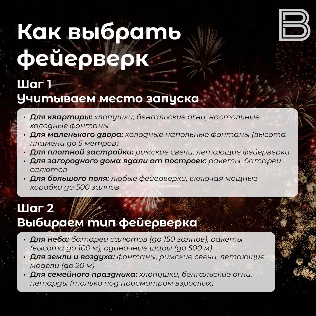 И опасно, и красиво: как правильно выбрать и запустить фейерверк И опасно, и красиво: как правильно выбрать и запустить фейерверк