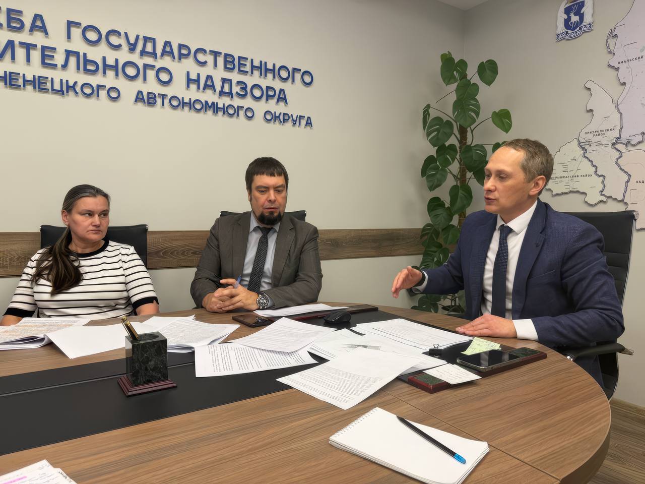 ОБМЕН ОПЫТОМ В СФЕРЕ СТРОИТЕЛЬНОГО НАДЗОРА МЕЖДУ ЯНАО И ДНР ОБМЕН ОПЫТОМ В СФЕРЕ СТРОИТЕЛЬНОГО НАДЗОРА МЕЖДУ ЯНАО И ДНР