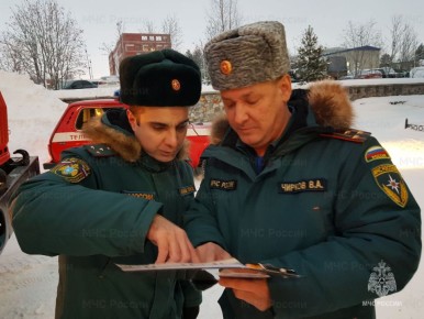 В Ноябрьске проверили готовность опорного пункта и провели контрольные пожарно-тактические учения на Компрессорной станции