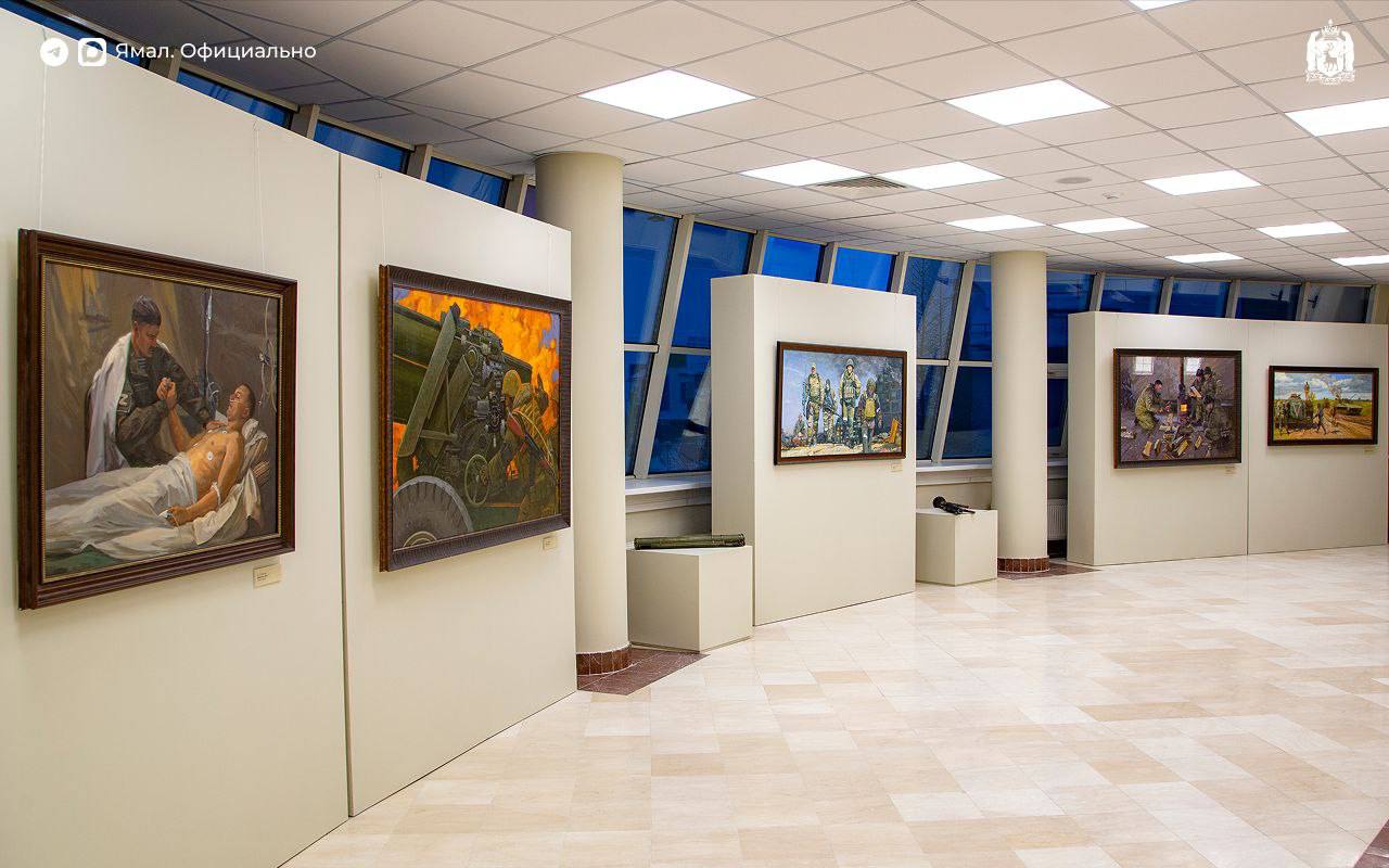 В Салехарде открылась выставка «СВОи» В Салехарде открылась выставка «СВОи»