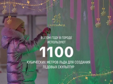 Итоги года подводить ещё рано, но уже можно поделиться первыми цифрами, которые создают праздничное настроение в Салехарде