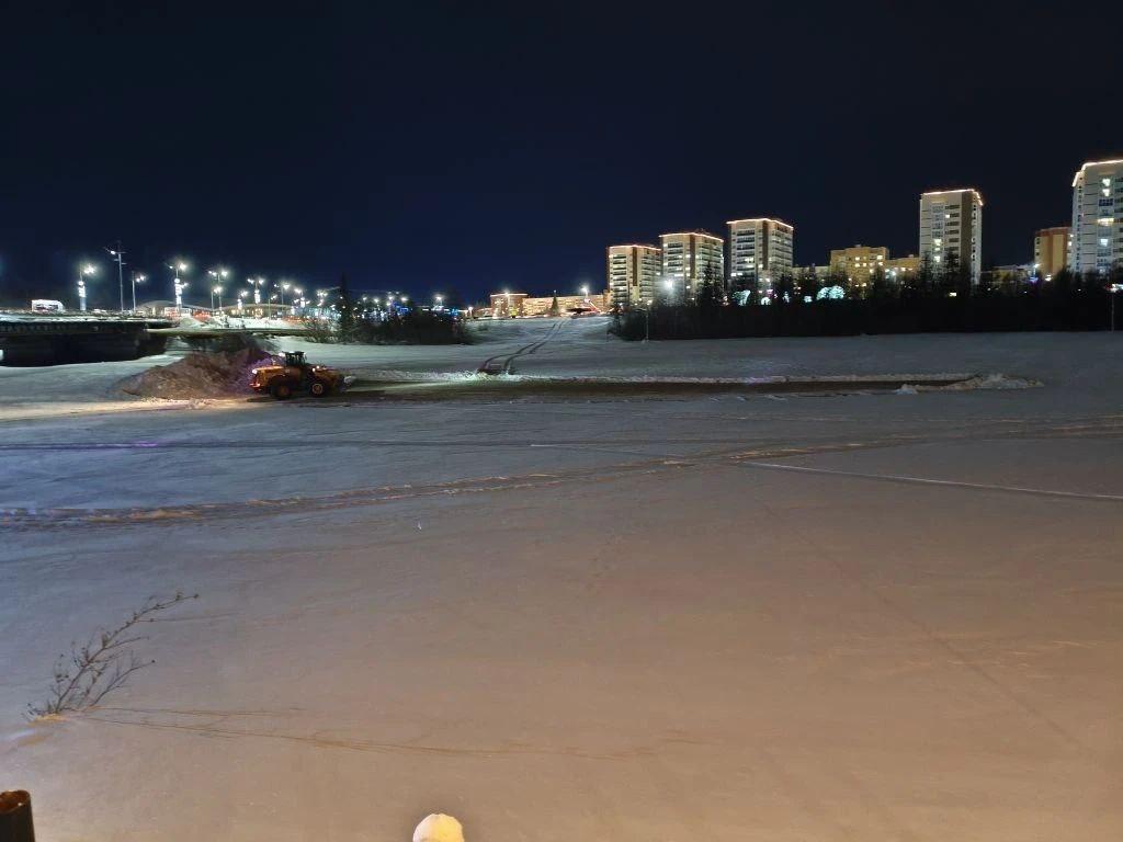 Подготовка к Крещению на реке Седэяха уже началась