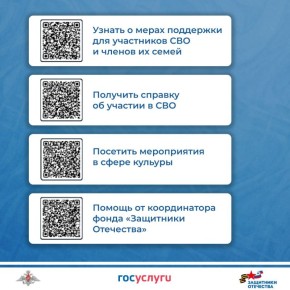Участники СВО и члены их семей могут получить информацию обо всех мерах поддержки онлайн