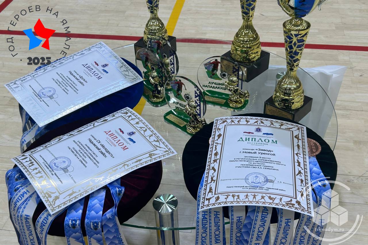 В Надыме завершился региональный футбольный турнир памяти героя СВО Александра Семынина В Надыме завершился региональный футбольный турнир памяти героя СВО Александра Семынина