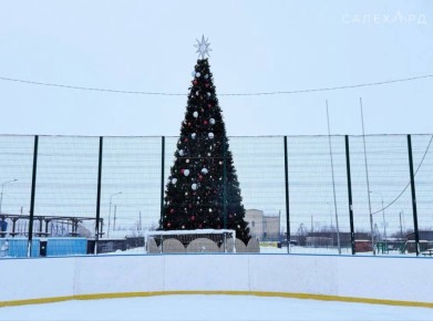Точим коньки: в Салехарде стартовала заливка катка на Чкалова