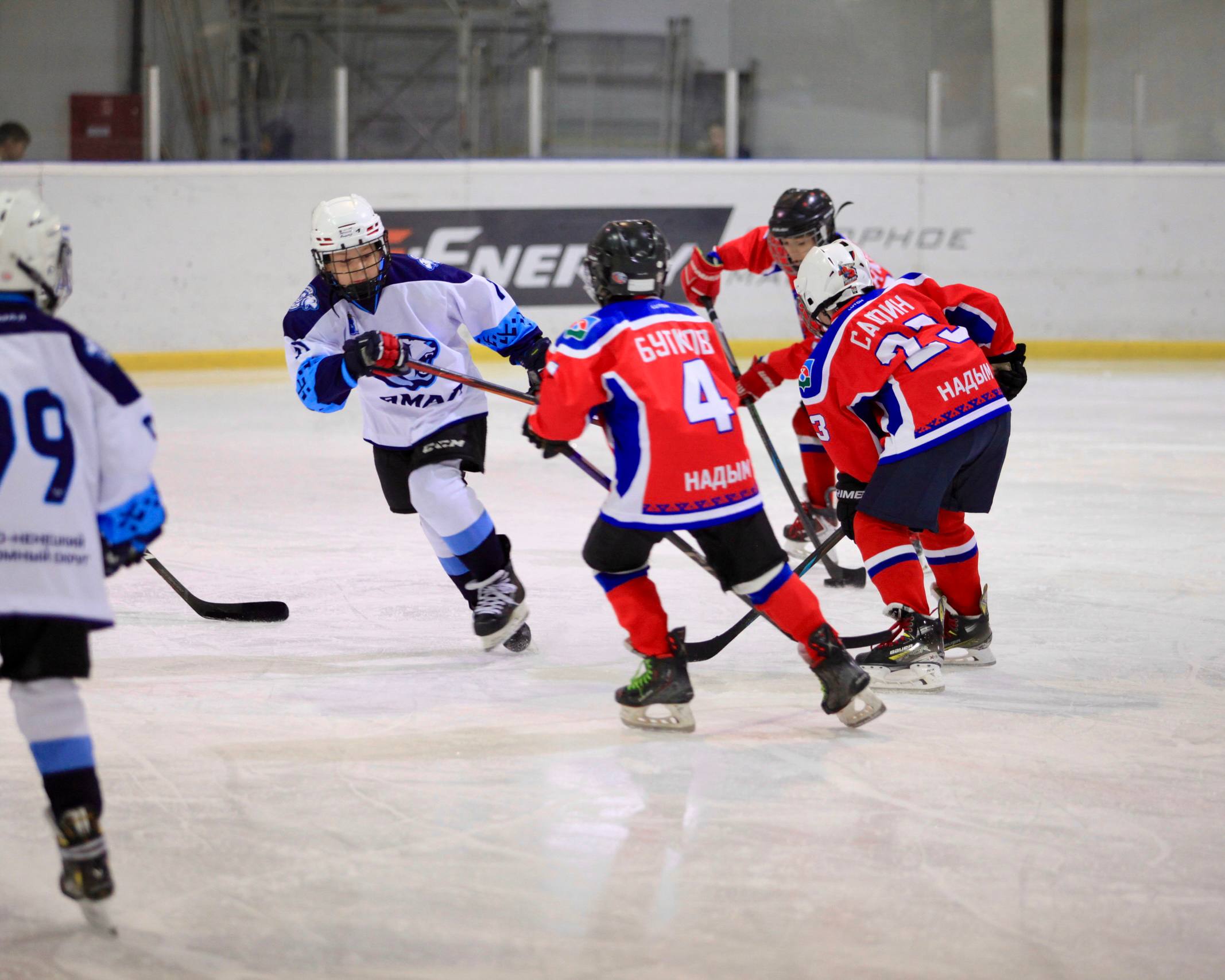 В Лабытнанги прошел турнир детских хоккейных команд «Надежды Ямала»