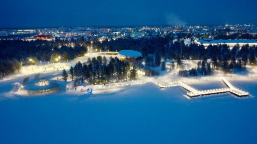 В Муравленко после реконструкции открылась набережная «Северная звезда»