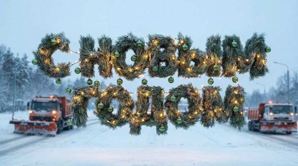 Команда ямальских дорожников и транспортников поздравляет с наступающим Новым годом!