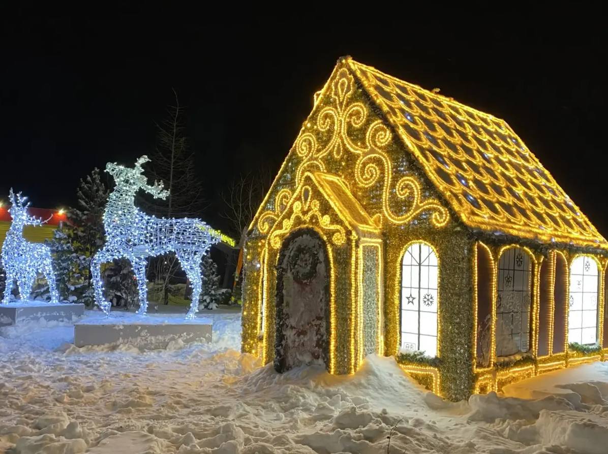 Новогодние активности для жителей отдалённых районов города! Новогодние активности для жителей отдалённых районов города!