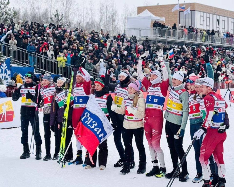 Биатлонистка из Лабытнанги завоевала командную бронзу «Гонки чемпионов»