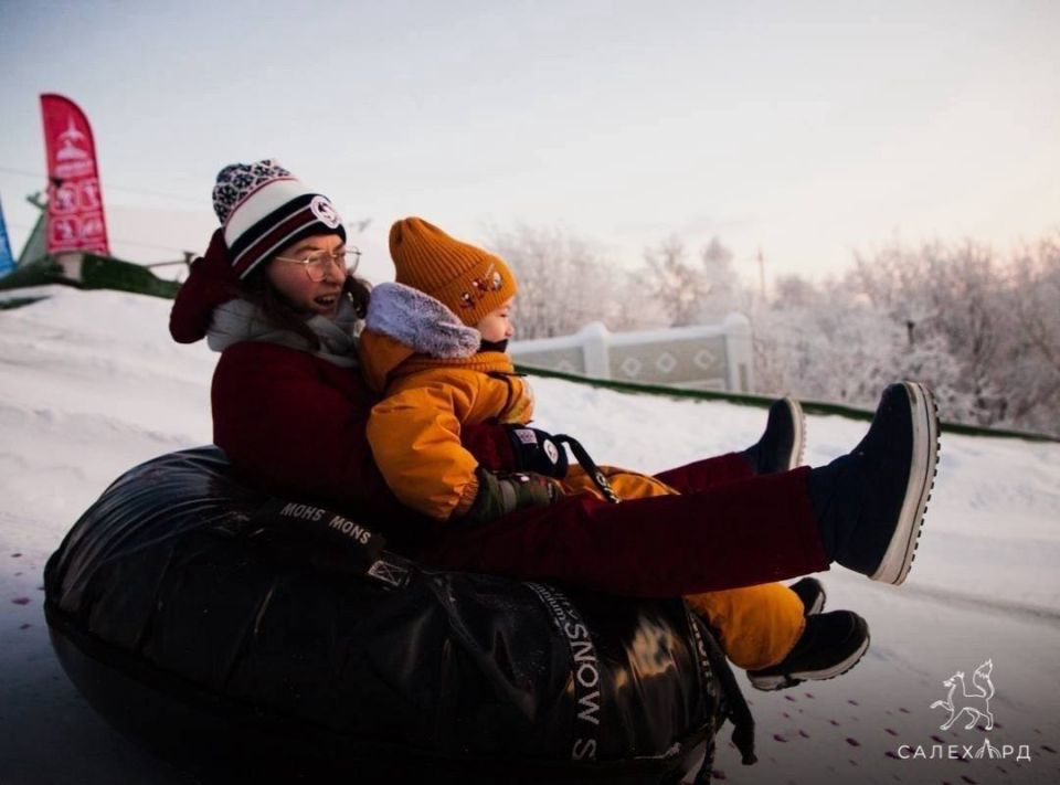 Сегодня в 15:00 на тюбинге есть только одно правило — быть самым быстрым!