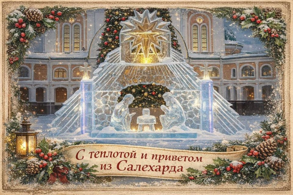 Для тех, кто ждал - отправляйте наши рождественские открытки своим родным и друзьям