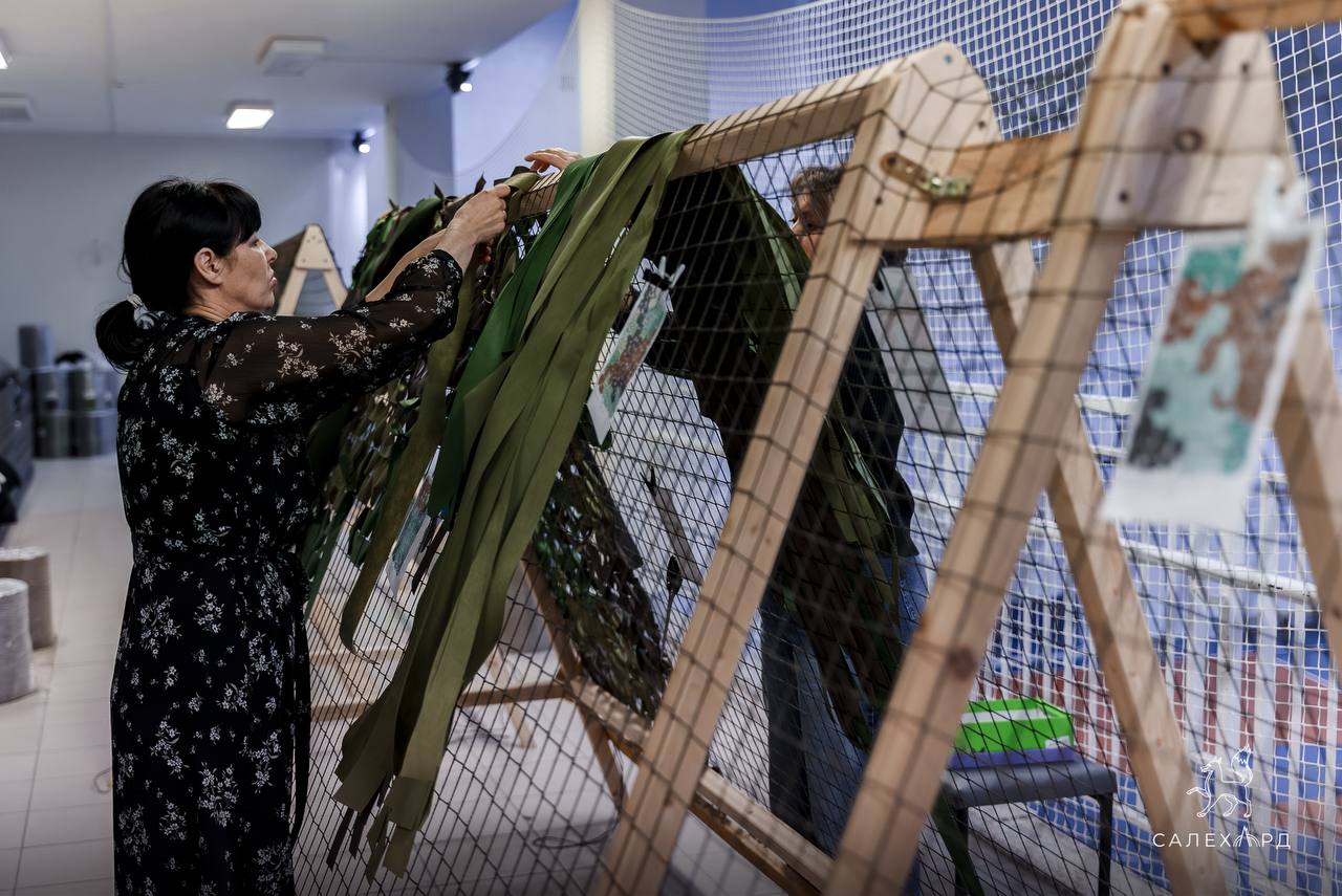 Маскировочные сети для наших защитников Маскировочные сети для наших защитников