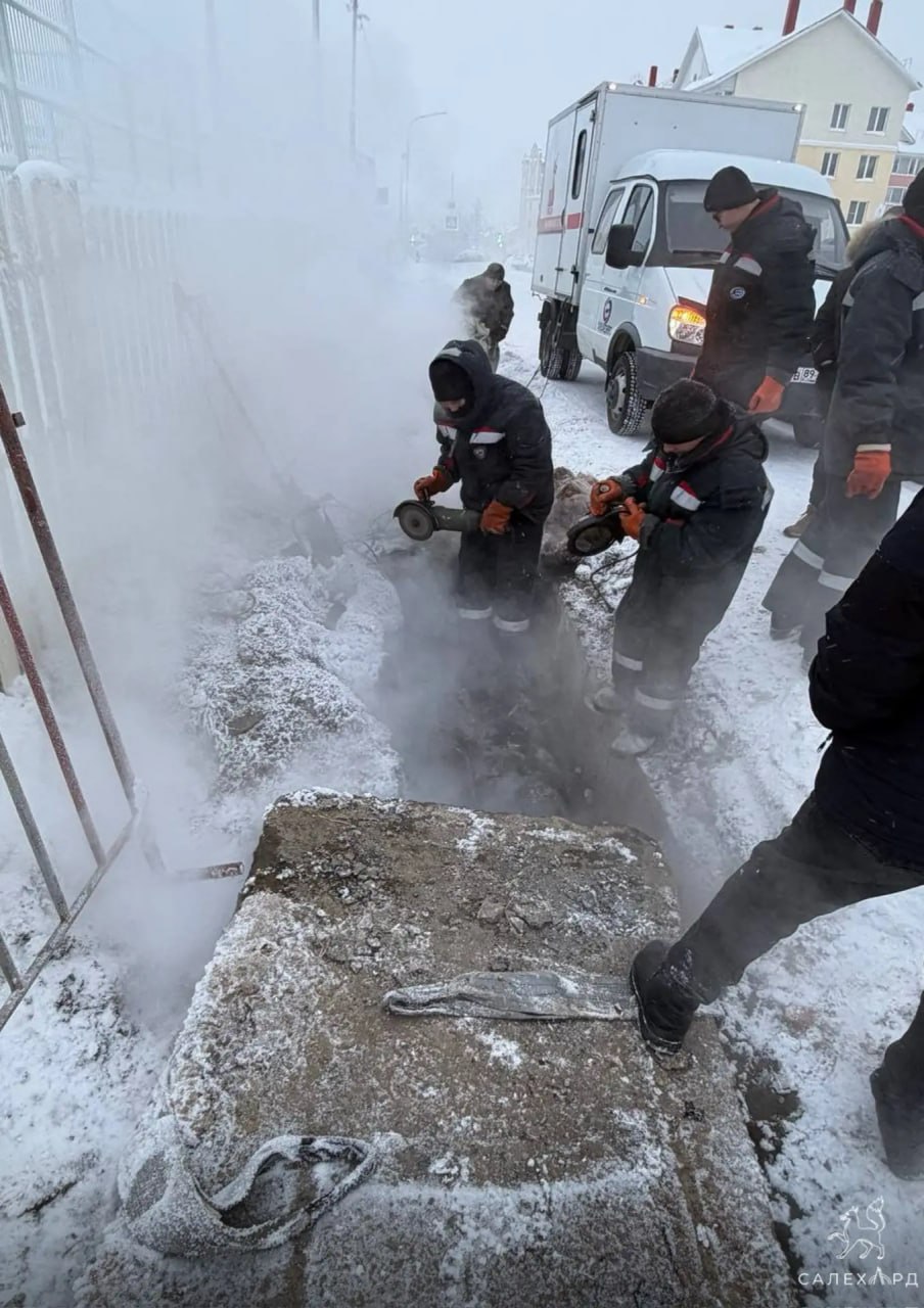 В некоторых домах Салехарда ограничили теплоснабжение