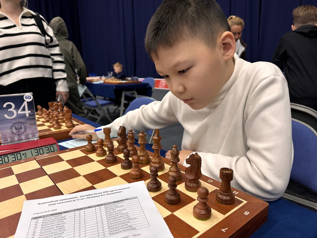 В Ноябрьске завершились всероссийские соревнования по шахматам В Ноябрьске завершились всероссийские соревнования по шахматам