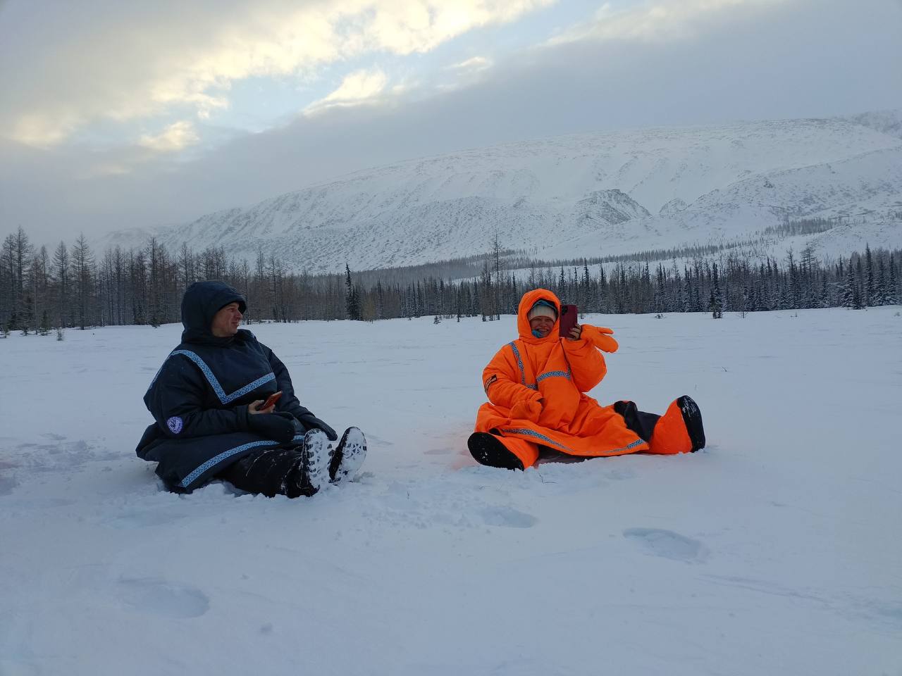 "Облако" позавтракало в горах "Облако" позавтракало в горах