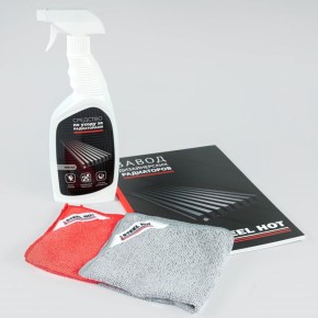 Новый уход от Steel Hot: антистатическое средство для дизайнерских радиаторов без разводов