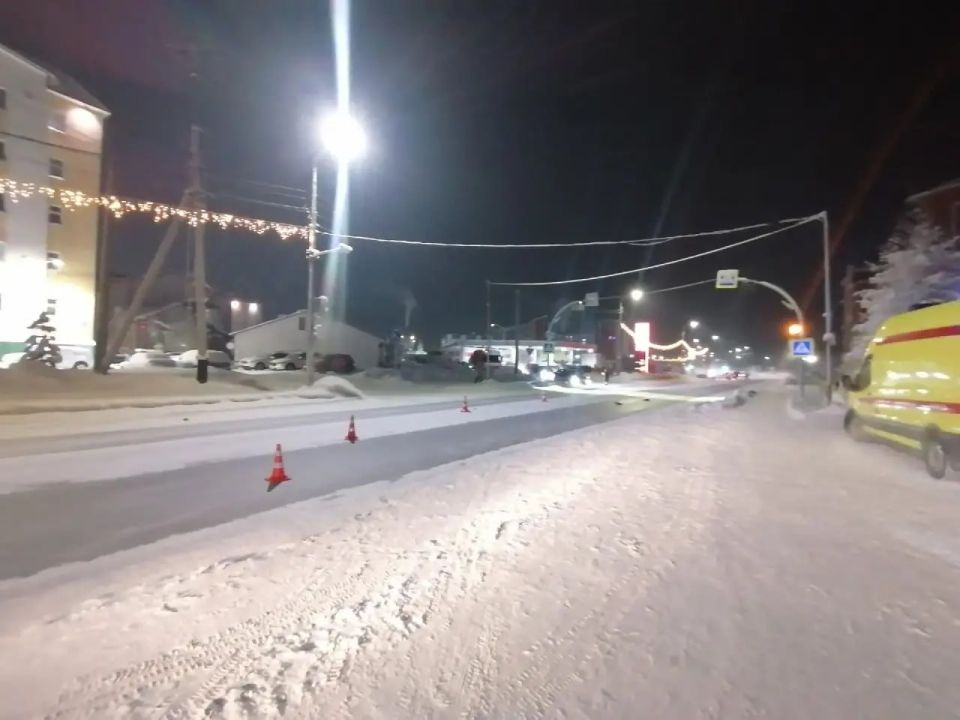 В Салехарде произошло дорожно-транспортное происшествие