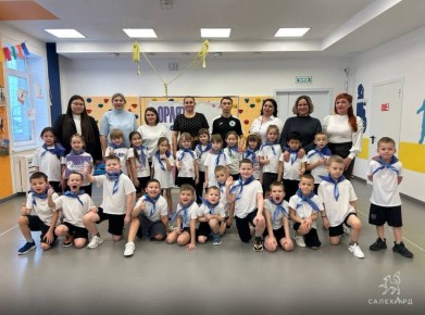 Салехардский детский сад «Морошка» присоединился к «Орлятам России»