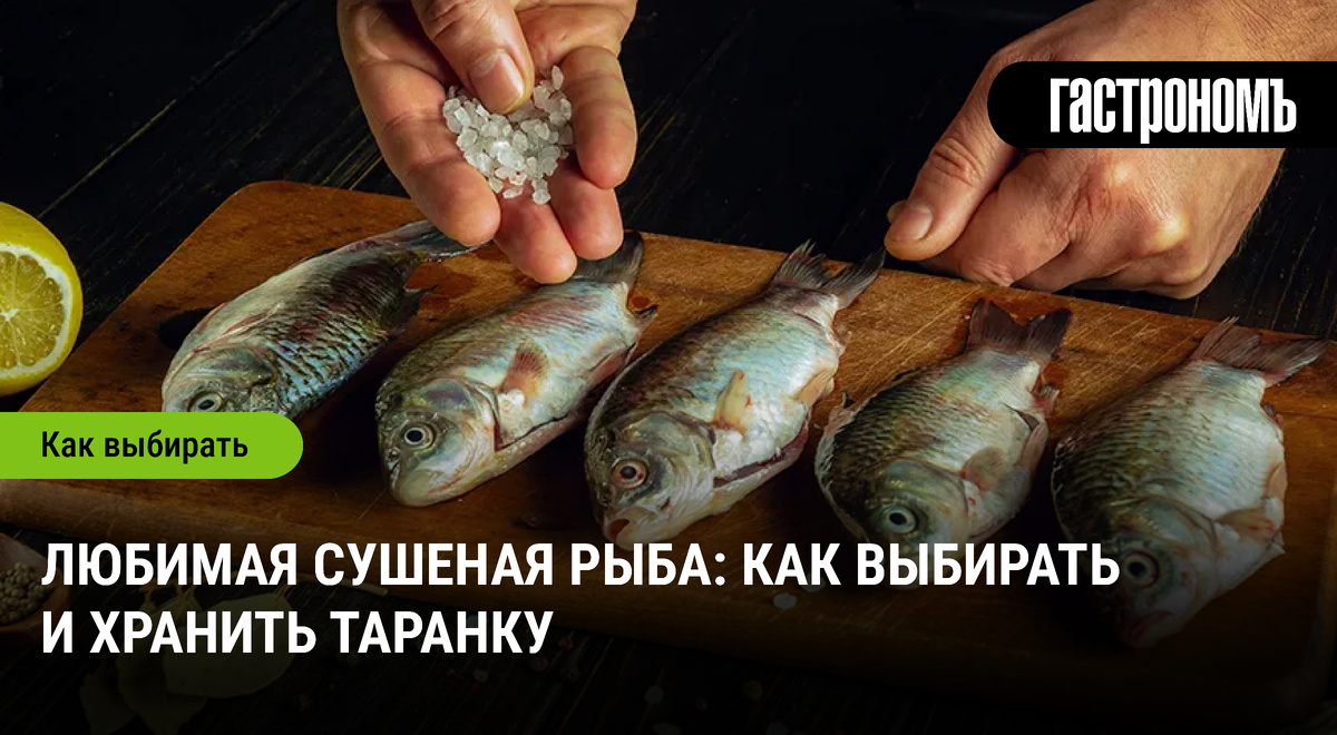 Как выбрать и хранить сушеную таранку: советы экспертов