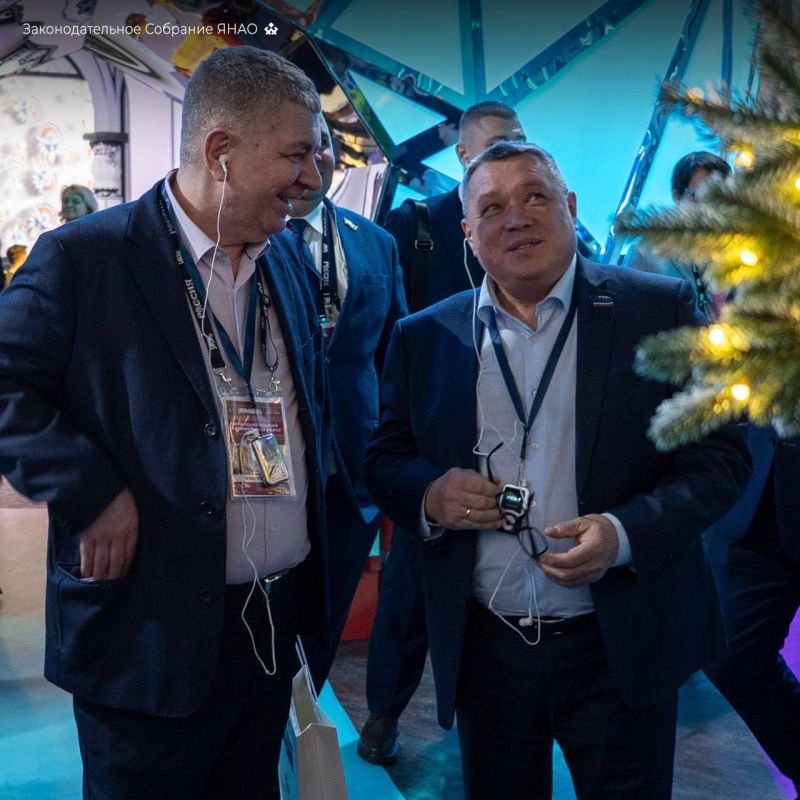 На этой неделе депутатский корпус провёл насыщенные дни в Национальном центре «Россия», представляя любимый Ямал