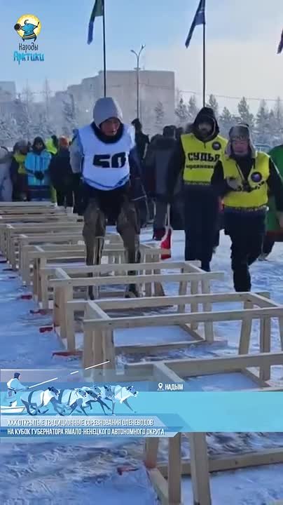 Прыжки через нарты - это не только традиционная забава оленеводов, но и способ быстро преодолеть расстояние, когда на пути возникают препятствия