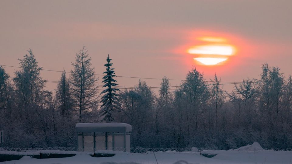 Доброго морозного утра, Салехард!