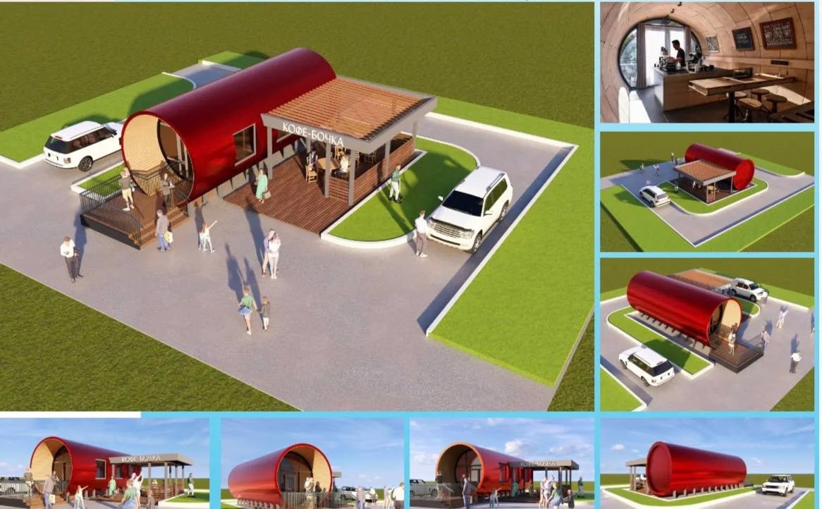 В Новом Уренгое появится кафе в бочке