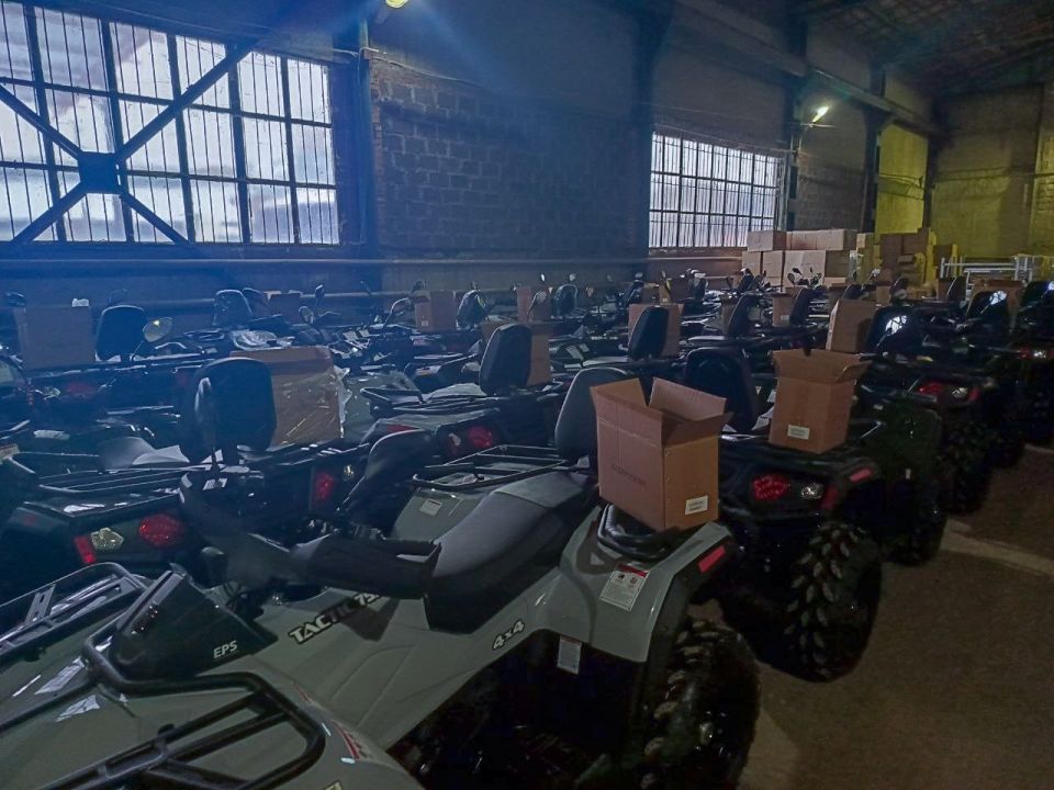 30 квадроциклов из ЯНАО направили в зону СВО