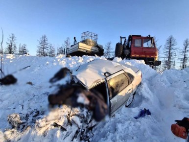 Фотографии с места смертельного ДТП