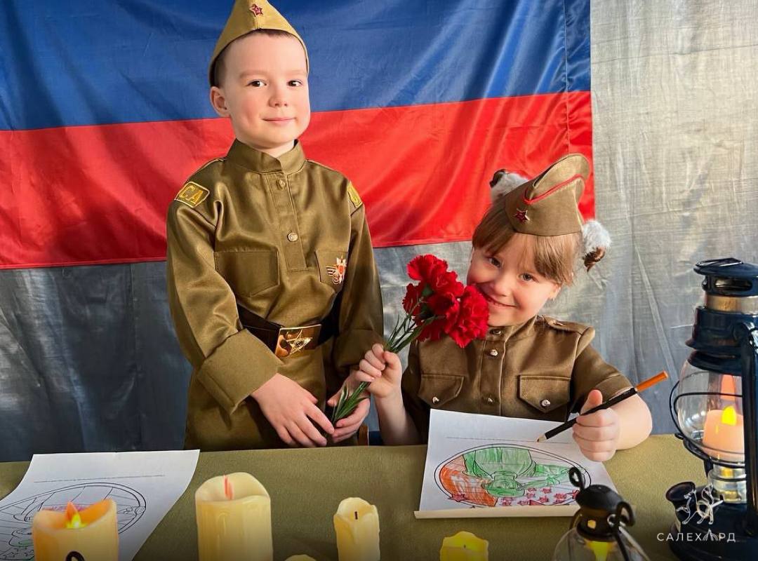 Самые юные салехардцы — в деле! Самые юные салехардцы — в деле!