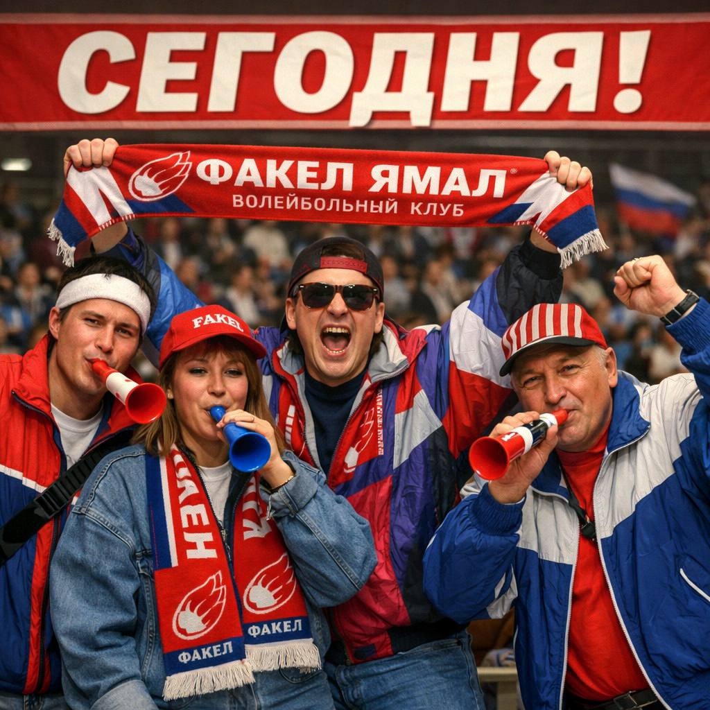 Праздничный матч волейбольного клуба «ФАКЕЛ ЯМАЛ» уже сегодня!