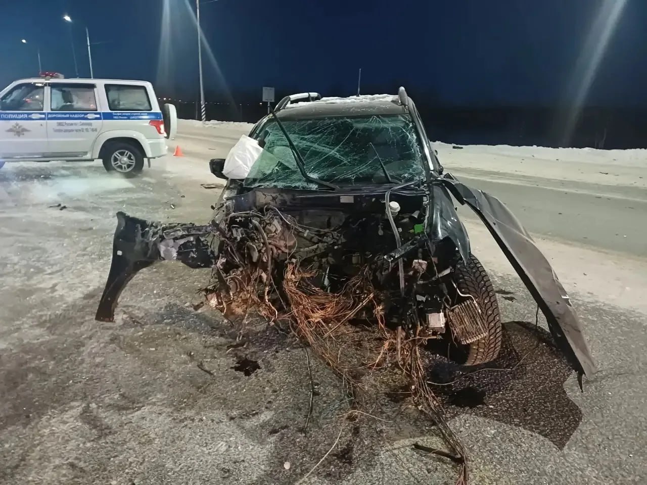 ДТП: пять пострадавших. На дороге в аэропорт столкнулись три иномарки ДТП: пять пострадавших. На дороге в аэропорт столкнулись три иномарки