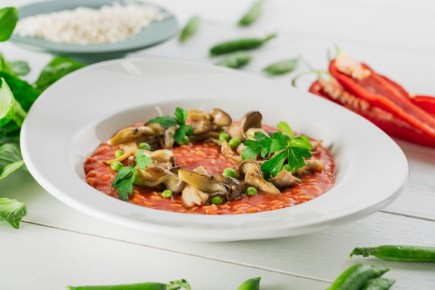 Ризотто с курицей и грибами: итальянское вдохновение на вашей кухне