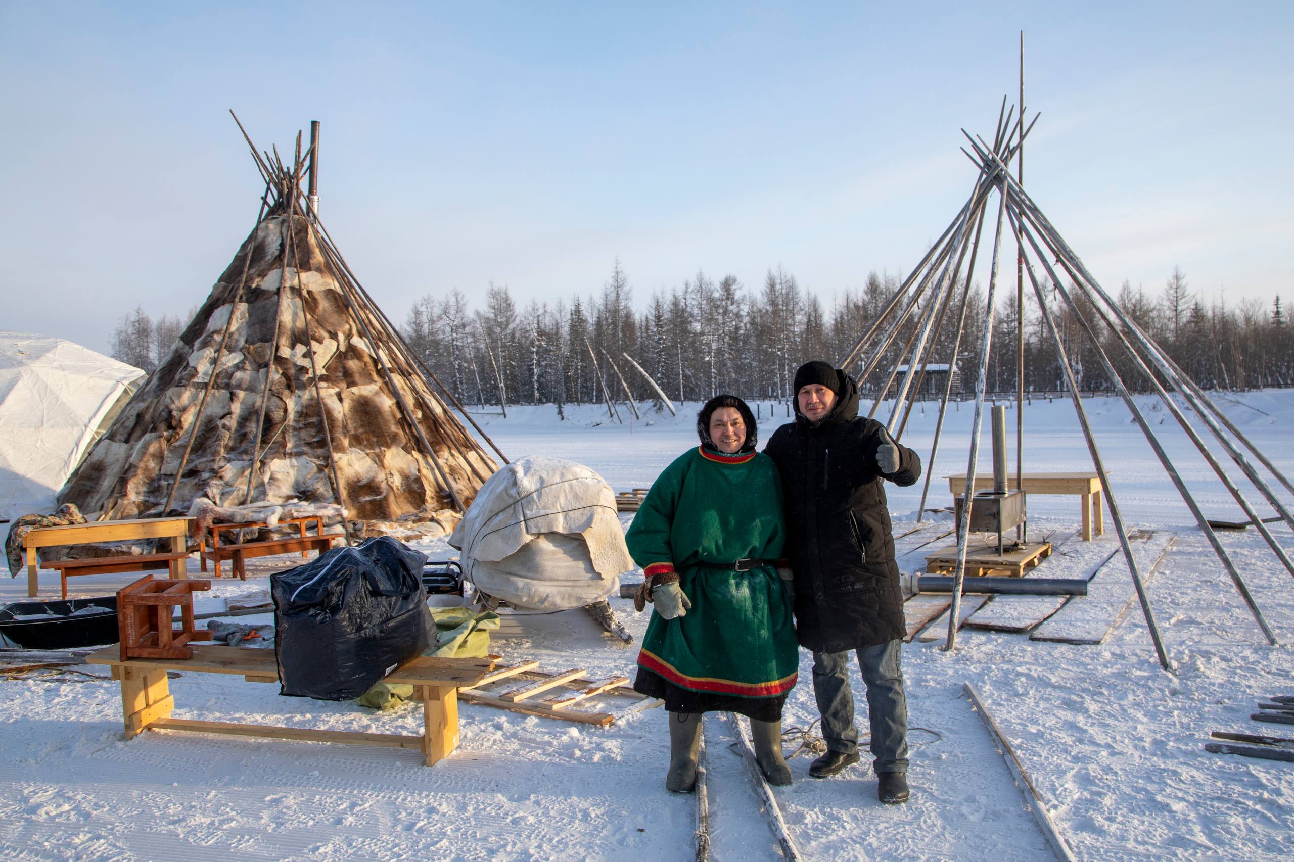 В Новый Уренгой на День оленевода съезжаются первые гости