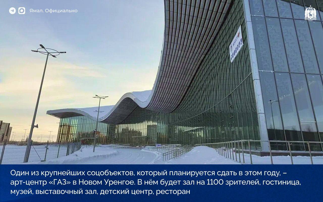 Около 20 соцобъектов планируют достроить на Ямале в этом году