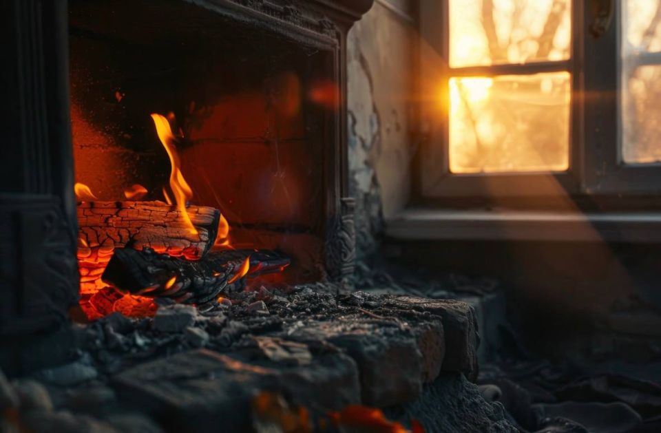 Пламя охватило 60 квадратных метров дачного дома в Новом Уренгое