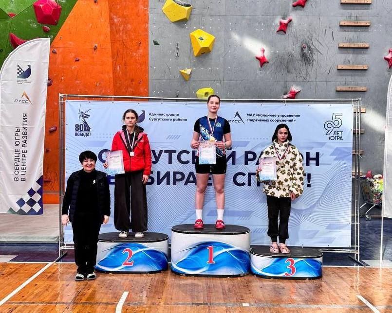 Ямальские скалолазы завоевали 19 медалей на «Кубке городов Севера»