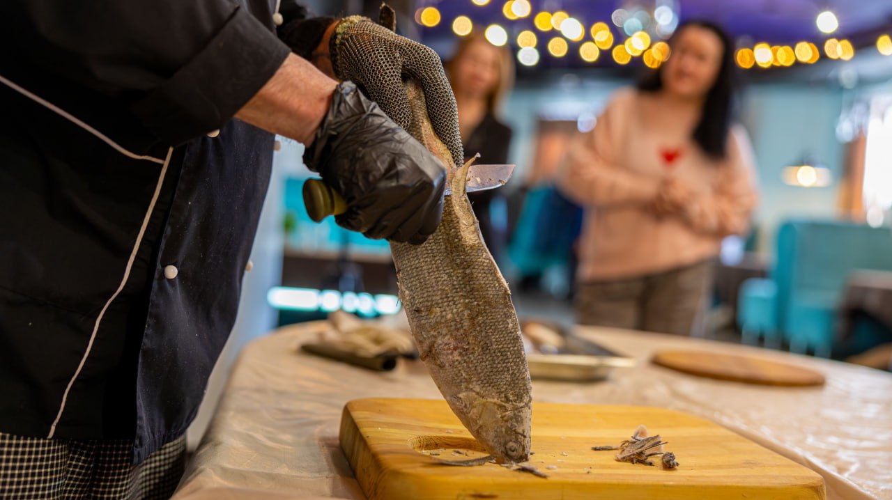 Готовим рыбу вместе с шеф-поваром Готовим рыбу вместе с шеф-поваром