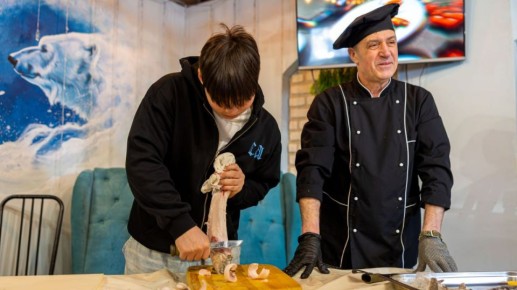 Готовим рыбу вместе с шеф-поваром