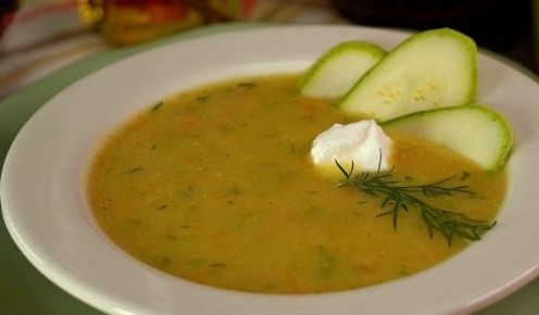 Нежная колокитосупа: вкусный пюре-суп с кабачками