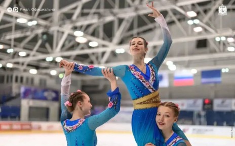 В Салехарде прошёл финал Кубка России по синхронному катанию на коньках