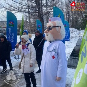 Надымчане и пангодинцы вышли на маршрут здоровья, присоединившись к международной акции «10 000 шагов к жизни»
