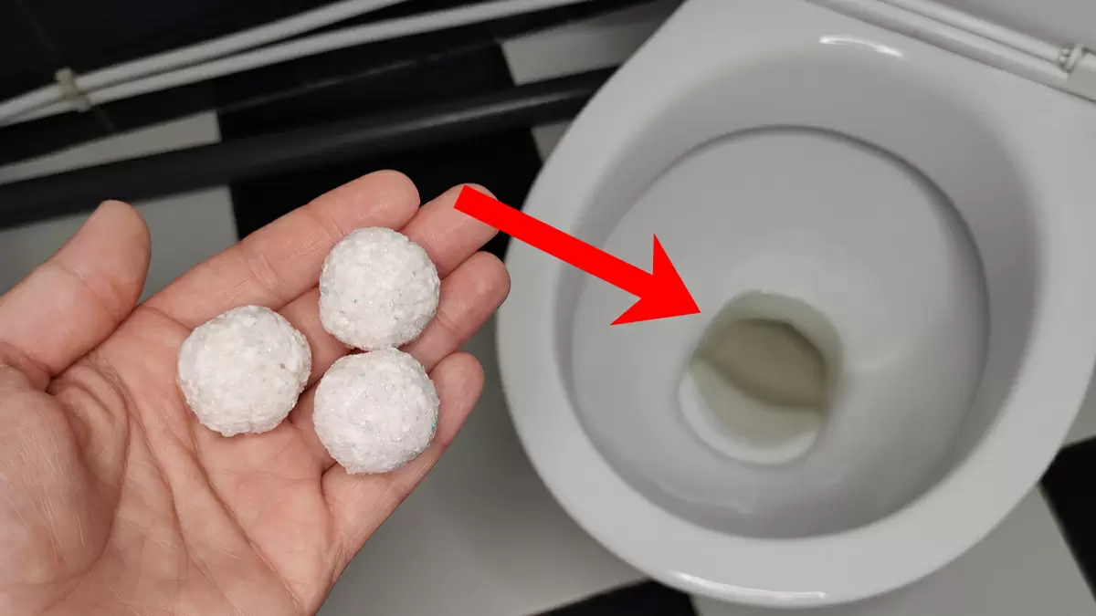 Как приготовить домашние шарики для чистки унитаза: легко и просто