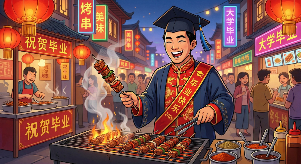Как получить диплом шашлычника: уникальный курс в Китае