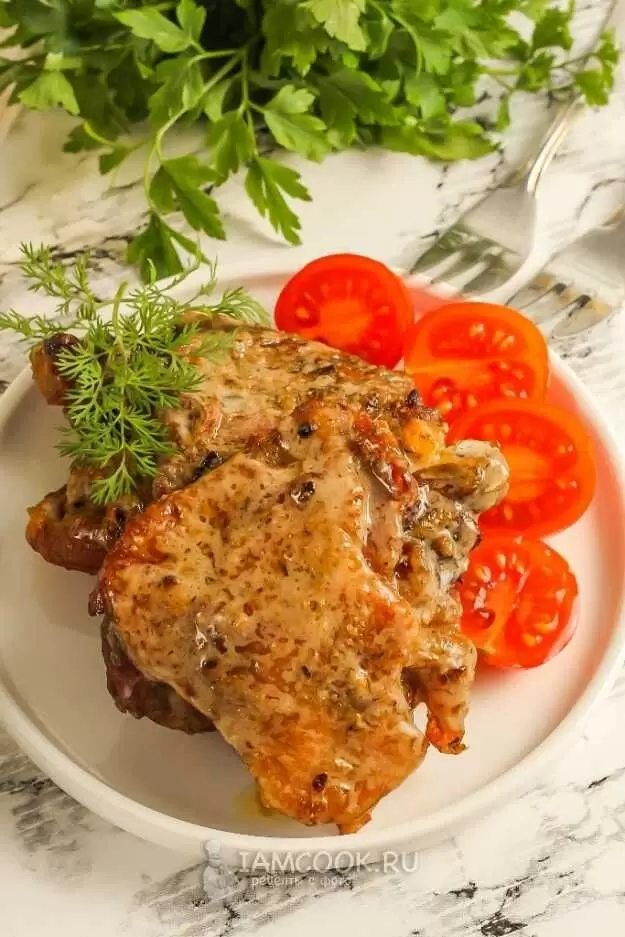 Праздничные куриные бедра: медово-горчичное наслаждение для ваших гостей