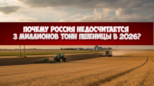 Прогноз урожая 2026: На горизонте коррекция